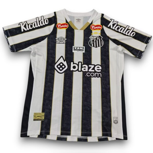 Camiseta visitante del Santos 2024-2025 - con patrocinadores