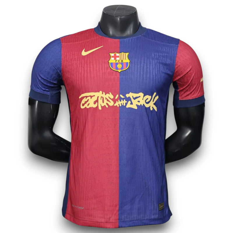 Camiseta Barcelona x Travis Scott 2024-2025 Local – Version Pro Player