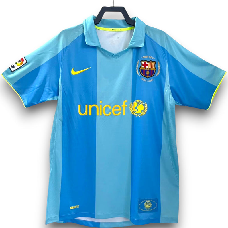 Camiseta Barcelona 2007-2008 Visitante