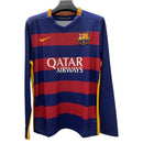 Camiseta Barcelona 2015-2016 Local Manga Larga