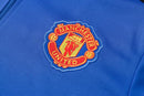 Agasalho Manchester United 21/22 Azul - Com Fecho