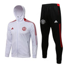 Agasalho Manchester United 21/22 Branca - Com Capuz