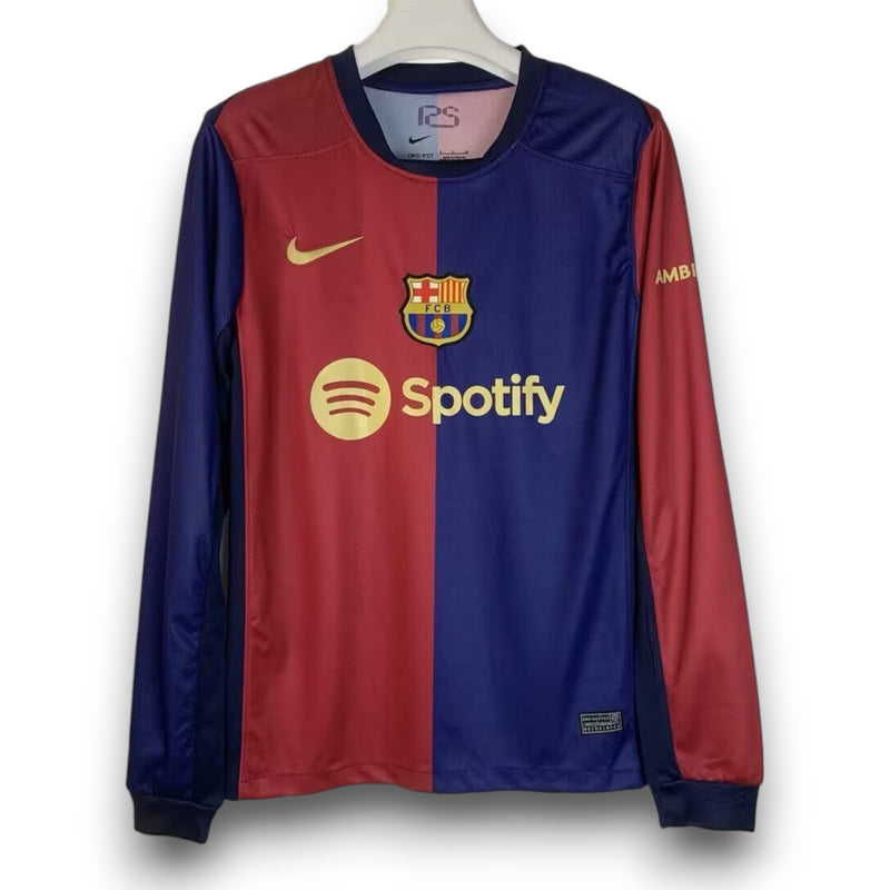 Camiseta Barcelona 2024-2025 Local Manga Larga