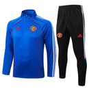 Agasalho Manchester United 2025/26 Azul - Com Fecho