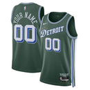 Detroit Pistons Unisex 2023 NBA Jersey - City Edition - Verde