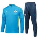 Agasalho Manchester City 2025/26 Azul - Com Fecho