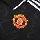 Camisa Manchester United 2025/26  Preto - Edição Polo
