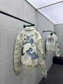 LOUIS VUITTON Conejo octacoma abrigo uniforme de béisbol