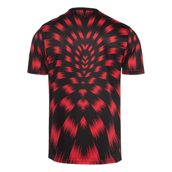 Camiseta de prepartido del Flamengo 25/26 - Roja y negra