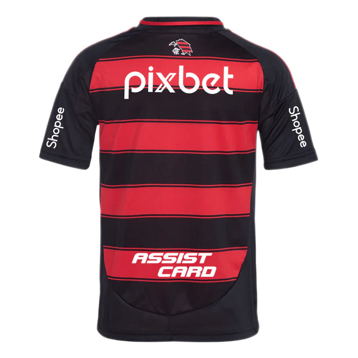 Camiseta del Flamengo para la temporada 25/26 + Patrocinios - Roja y Negra