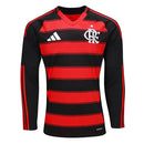 Camiseta de prepartido del Flamengo 25/26 - Roja y negra