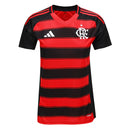 Camiseta de local del Flamengo Femenino 25/26 - Roja y negra