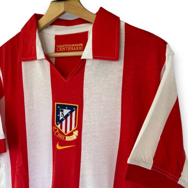Camiseta Atletico de Madrid 2003-2004 Local Centenario