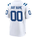 Indianapolis Colts NFL Game Jersey Customizável - Branco