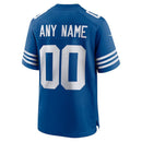 Indianapolis Colts NFL Alternate Game Jersey Customizável - Azul