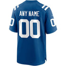 Indianapolis Colts NFL Game Jersey Customizável - Azul