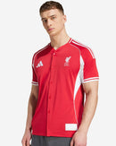 Camisa Liverpool 2025/26  Vermelo - Edição US Pack