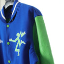 Chaqueta de béisbol empalmada con manga Louis Vuitton