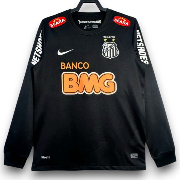 Camiseta de manga larga de visitante Santos 2012-2013