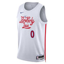 Tyrese Maxey Philadelphia 76ers Unisex 2023 NBA Jersey - City Edition - Branco